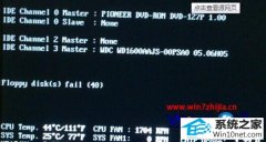winxpϵͳṴװʾfloppy disk fail 40÷